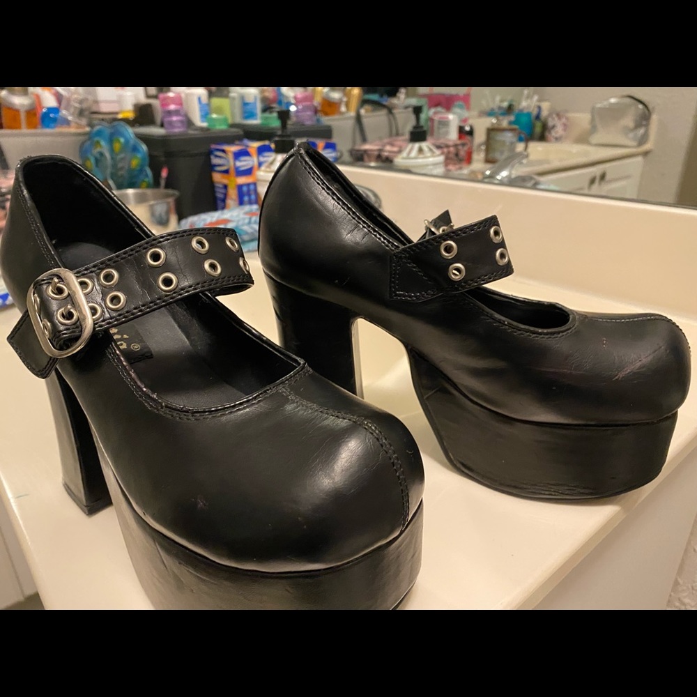 Platform Mary Janes